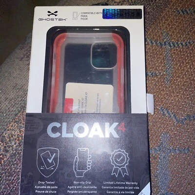 Ghostek Cloak 4 Shockproof Bumper Case Red for iPhone 11 Pro    RJ069 - Image 1 of 4