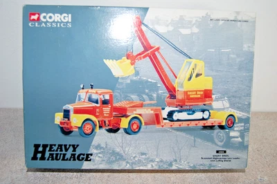 CORGI 31010 SHORT BROS JUEGO DE TRANSPORTE PESADO PALA ESTAFA Y ABATIBLE Foto 1 de 4