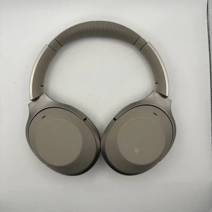 Sony WH-1000XM2 Wireless Noise Cancelling Over the Ear Headphones Black Used - Picture 1 of 5