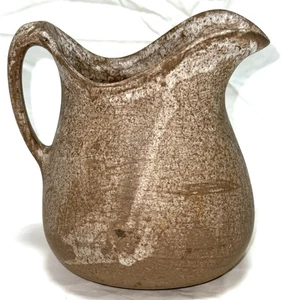 Vintage Peters Keramik Bayou Mound Mississippi Muskatnuss Krug 9"' - Bild 1 von 8