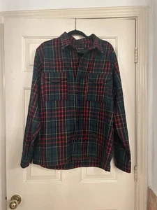 Filson Wool Jac Shirt Black/Green/Gold/Red Plaid | 20204444 | Large - Picture 1 of 4