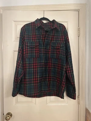 Filson Wool Jac Shirt Black/Green/Gold/Red Plaid | 20204444 | Large - Image 1 of 4