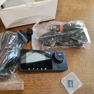 Dash Cam Front and Rear Inside, 3 Channels 4K Full HD NIB Opened, Not Installed - Picture 1 of 10