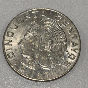 Moneda México Cincuenta Centavos 1978 Estados Unidos Mexicanos - Imagen 1 de 6