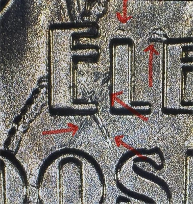 2023 P Eleanor Roosevelt 25c Multi Error, OBV Die Crack, REV Die Crack/Strikes! - Image 1 of 4