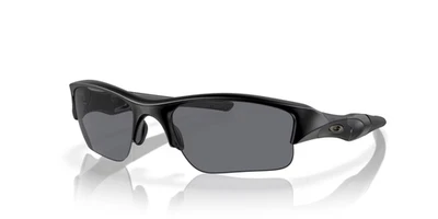 NUEVO Gafas de sol Oakley SI Flak Jacket XLJ 11-004 marco negro mate con lente gris Foto 1 de 4