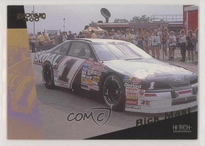 1995 Hi-Tech Brickyard 400 Gold Foil Rick Mast #1 - Image 1 of 2