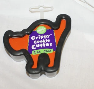 Wilton schwarze Katze Ausstecher Halloween Komfortgriff Kunststoff 4" Herbst Herbst - Bild 1 von 1