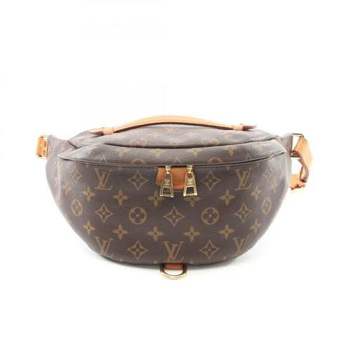 LOUIS VUITTON（LV） Louis Vuitton Bum Bag Monogram Vita Corpo Pvc Rivestito Tela Pelle Uomo