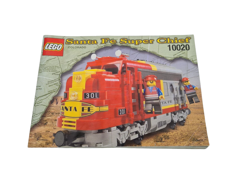 Lego® TRENO Ferrovia 10020 istruzioni per il montaggio Santa Fe Locomotiva proge - Immagine 1 di 1