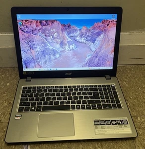 Acer Aspire F5-522 15" Laptop, AMD A6 CPU 2C+3G, 4G RAM, 240G SSD, Win 10 w\ AC - Picture 1 of 17
