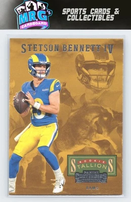 2023 Panini Contenders #4 Stetson Bennett IV Rookie Stallions - Image 1 of 2