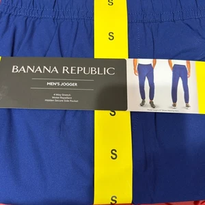 NWT! Banana Republic Blue Men's Jogger Size Small - Picture 1 of 3