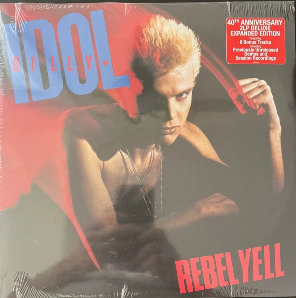 Billy Idol - Rebel Yell 2 LP Deluxe Edition 40th Anniversary Black Vinyl Record - Image 1 of 1