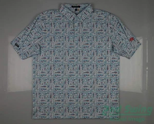 New W/ Logo Mens Straight Down Polo X-Large XL Multi MSRP $90 - Picture 1 of 3