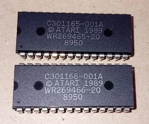 Atari 520 1040 Ste Ordinateur 2 X Tos 1.06 Roms 1989 Anglais Langage Testé Ok - Imagen 1 de 1