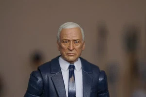 1/12 Marvel Legends Michael Caine Batman Alfred custom painted head - Picture 1 of 4