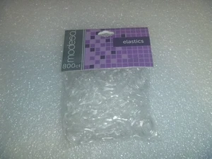 800 piezas. Bandas elásticas transparentes Modesa únicas en su clase cabello rehacido en bolsas - Imagen 1 de 3