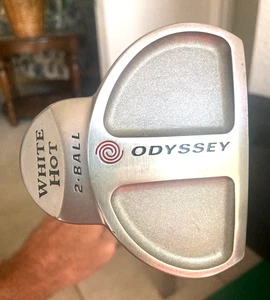 Odyssey White Hot 2-Ball Putter - Center Shafted - Carbon Shaft - Picture 1 of 6
