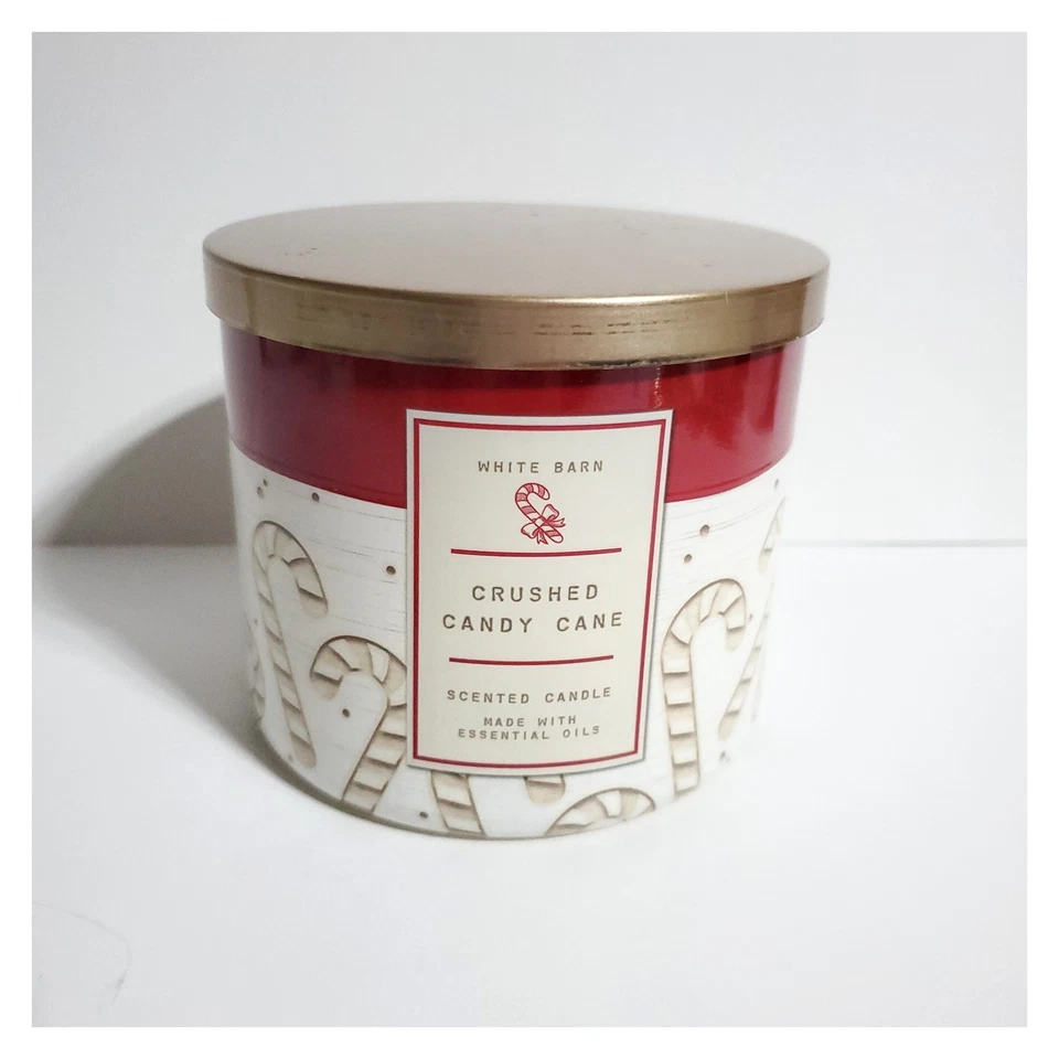 2 Crushed Candy Cane Bath & Body Works Scented Candle 14.5 Oz