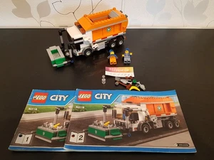Lego 60118 Baustelle Garbage Truck / Müllabfuhr mit OBA, Sammlung, #2 - Bild 1 von 8