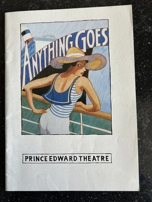 ANYTHING GOES The Musical theatre Programme ELAINE PAIGE  - Image 1 of 4