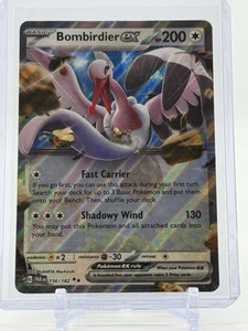 2023 Pokémon TCG BOMBIRDIER EX #156/182 Paradox Rift Holo Double Rare - NP - Picture 1 of 2
