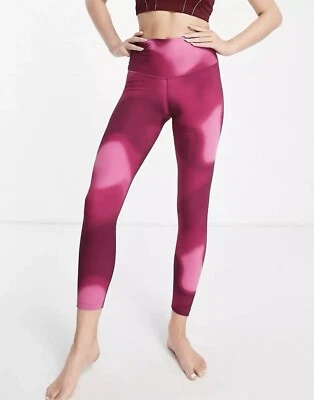 Nike Yoga Dri-Fit High Waisted 7/8 Gradient-Dye Leggings size Small DM7015-665 - Image 1 of 4
