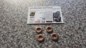 KIT 4 RONDELLE GUARNIZIONI INIETTORI FIAT FORD BMW 7,5x15x2,0 - Foto 1 di 1