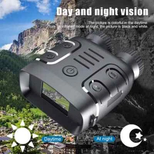 1080P Occhiali Visione Notturna Binocolo Digitale IR 850nm Video Registrazione Telescopio US - Foto 1 di 24