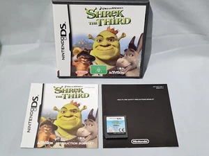 Shrek The Third : Nintendo DS, 2DS, 3DS Game Complete with Booklets. Free Post - Picture 1 of 11