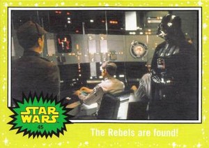 2015 Topps Star Wars Journey To The Force Awakens GREEN #45 Rebels Are Found🔥🟢