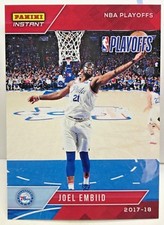 Joel Embiid 2017-18 Panini Instant NBA Playoffs #77 - SP /139 PHILADELPHIA 76ers