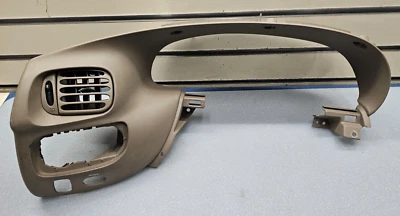 🔥97-03 Ford F150 Tablero Velocímetro Instrumento CLUSTER Bisel Ajuste Panel TAN C13 Foto 1 de 4