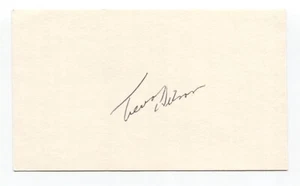 Trevor Wilson Signed 3x5 Index Card Autographed Baseball San Francisco Giants - Picture 1 of 2