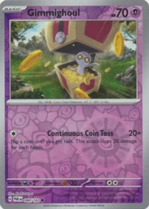 Gimmighoul 088/182 Reverse Holo PAR Paradox Rift Pokemon Card NM - Picture 1 of 1