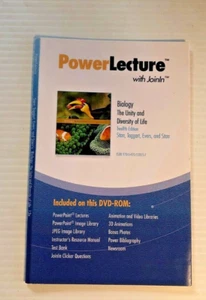 Biology The Unity and Diversity of Life 12th Power Lecture 0495558052 DVD 2008 - Imagen 1 de 1