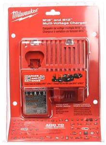 Milwaukee 48-59-1812 M12 or M18 18V and 12V Multi Voltage Lithium Ion Battery Ch - Picture 1 of 3