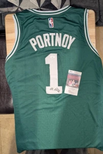 BARSTOOL SPORTS DAVE PORTNOY SIGNED BOSTON CELTICS JERSEY WITH JSA COA - Picture 1 of 5