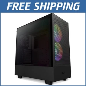 Stylish H5 Flow ATX Case - Supports RGB Lighting, 280mm Rad, & Powerful GPUs - Picture 1 of 10