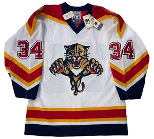 JOHN VANBIESBROUCK 1998 FLORIDA PANTHERS STARTER AUTHENTIC JERSEY 48 - Picture 1 of 6