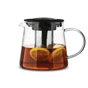 Glasteekannen Teezubereitung Teekanne aus Glas Teezubereiter Teesieb 1000ml -1 L - Bild 1 von 9