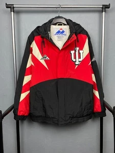 Apex One Indiana University 90s Vintage Herren Jacke USA Größe L - Bild 1 von 12