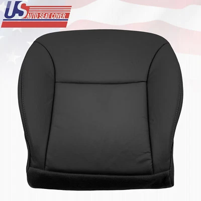 Capa de assento de couro preta de substituição inferior para driver Lexus ES300 ES330 Fit 02 - 06 - Imagem 1 de 4