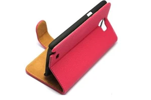 PREMIUM Luxury PU Leather Wallet-Style Case Flip Cover Stand for Smartphone - Picture 1 of 13
