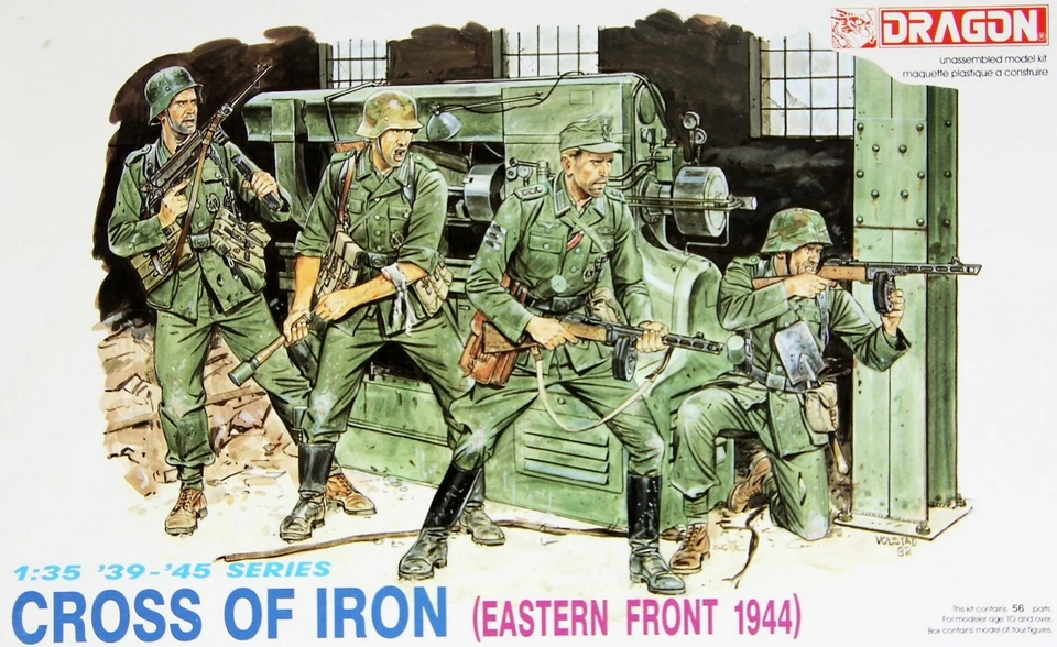Dragon 6006 1/35 Cross of Iron Eastern Front 1944 (4 Figures) 2019 - Image 1 of 1