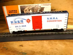 JMC Empire Builder Series 40' HO Scale 1975 NMRA Rails Alive Convention Box Car - Bild 1 von 7