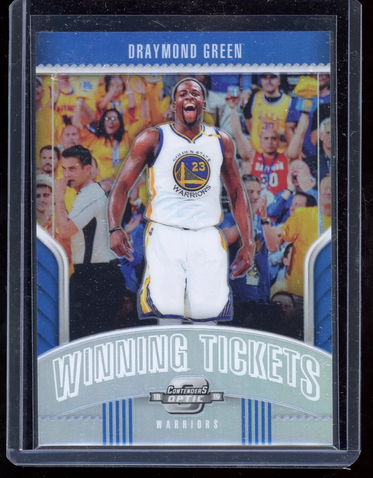 Draymond Green 2018-19 Optic Contenders Winning Tickets Silver Holo Prizm  - Image 1 of 2