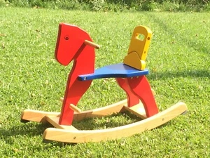 Cavalluccio S Dondolo In Legno - Foto 1 di 1