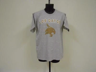 New NCAA Texas State Los Gatos Bobcats Mens Sizes S-M-L Gray Shirt - Image 1 of 4